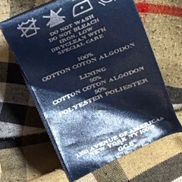 BURBERRY Vintage Classic Black Women's Car Coat Nova Check Size 8R Faded Fabric - Picture 13 of 16